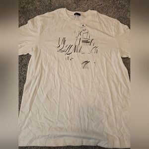 Men's Express White Graphic Tee